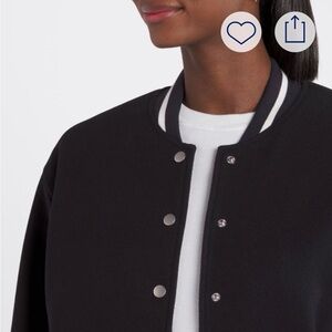 Vigoss Black and White Varsity Jacket